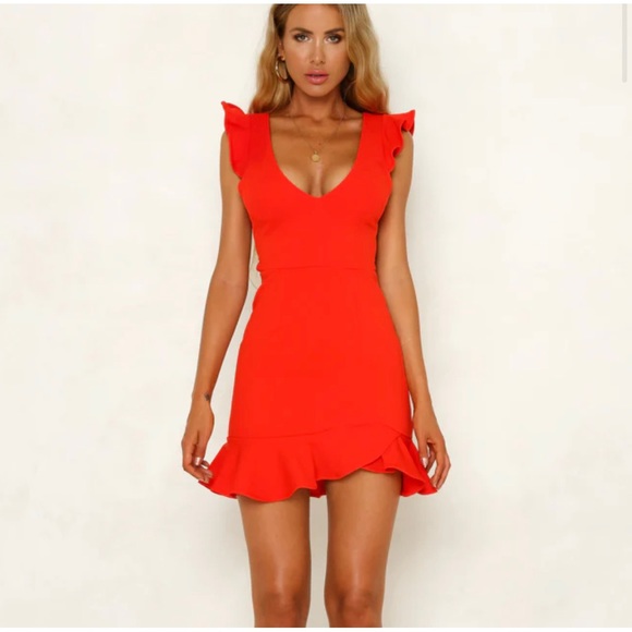 Hello Molly Dresses Hello Molly Red Dress Nwt Poshmark